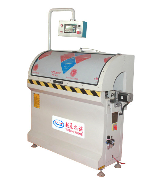 鋁門窗角碼數控自動切(qiē)割鋸床