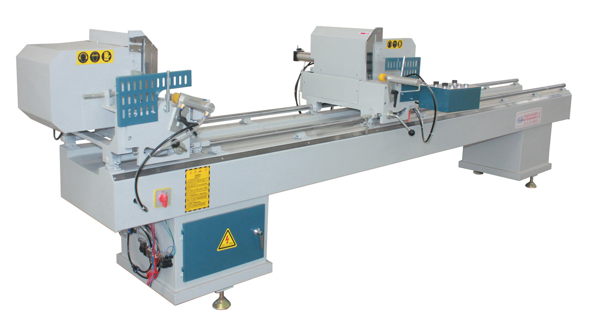 鋁(lǚ)塑型材雙頭切割鋸床